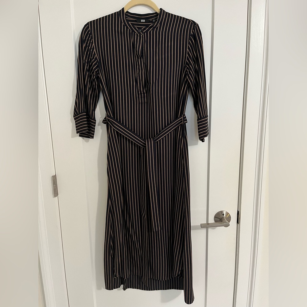 Uniqlo shirt dress
